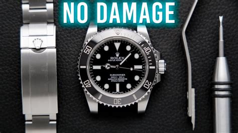 how to remove a rolex band|how to unlock rolex bracelet.